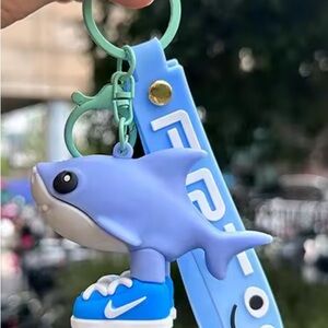 New Popular!! Tralalelo Tralala Shark Brain-Rot Gamer Keychain Dangeler bagcharm